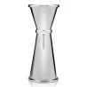 Misurino Doppio Giapponese 25/50 ml in Acciaio Inox LUMIAN