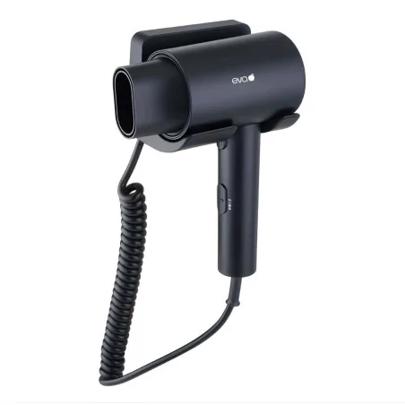 Asciugacapelli da Parete Professionale 2000W Nero EVA COLLECTION