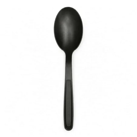 Cucchiaio Bio Compostabile Nero CPLA 16,5 cm 50 pz USOBIO