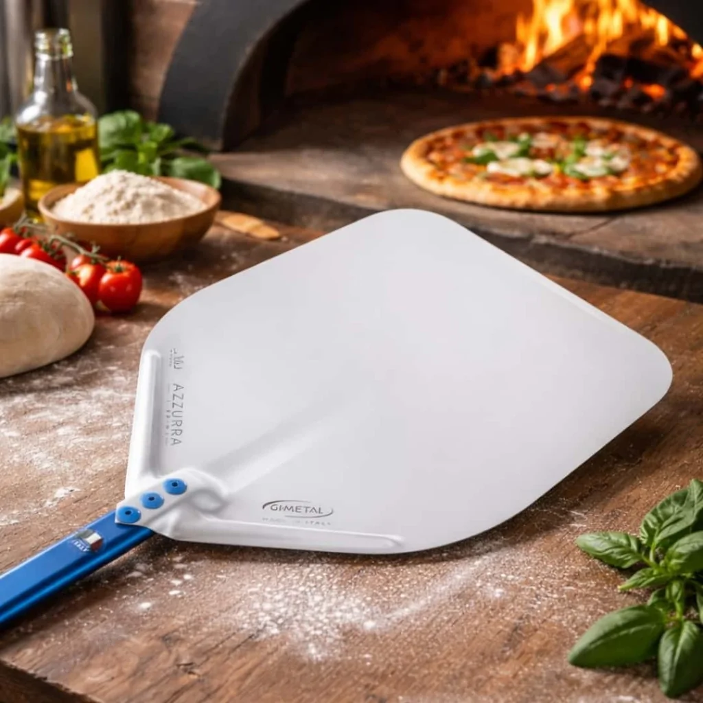 Pala Pizza Azzurra Smart 33x33 cm H 180 cm GI.METAL