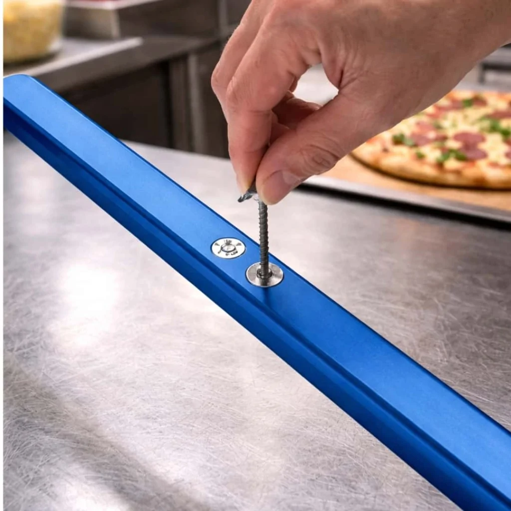 Pala Pizza Azzurra Smart 33x33 cm H 180 cm GI.METAL