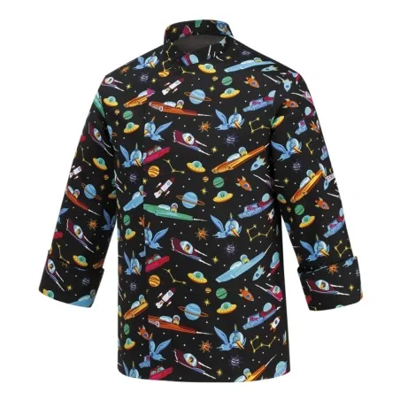 Giacca Cuoco Unisex Fantasy Space Nera EGOCHEF