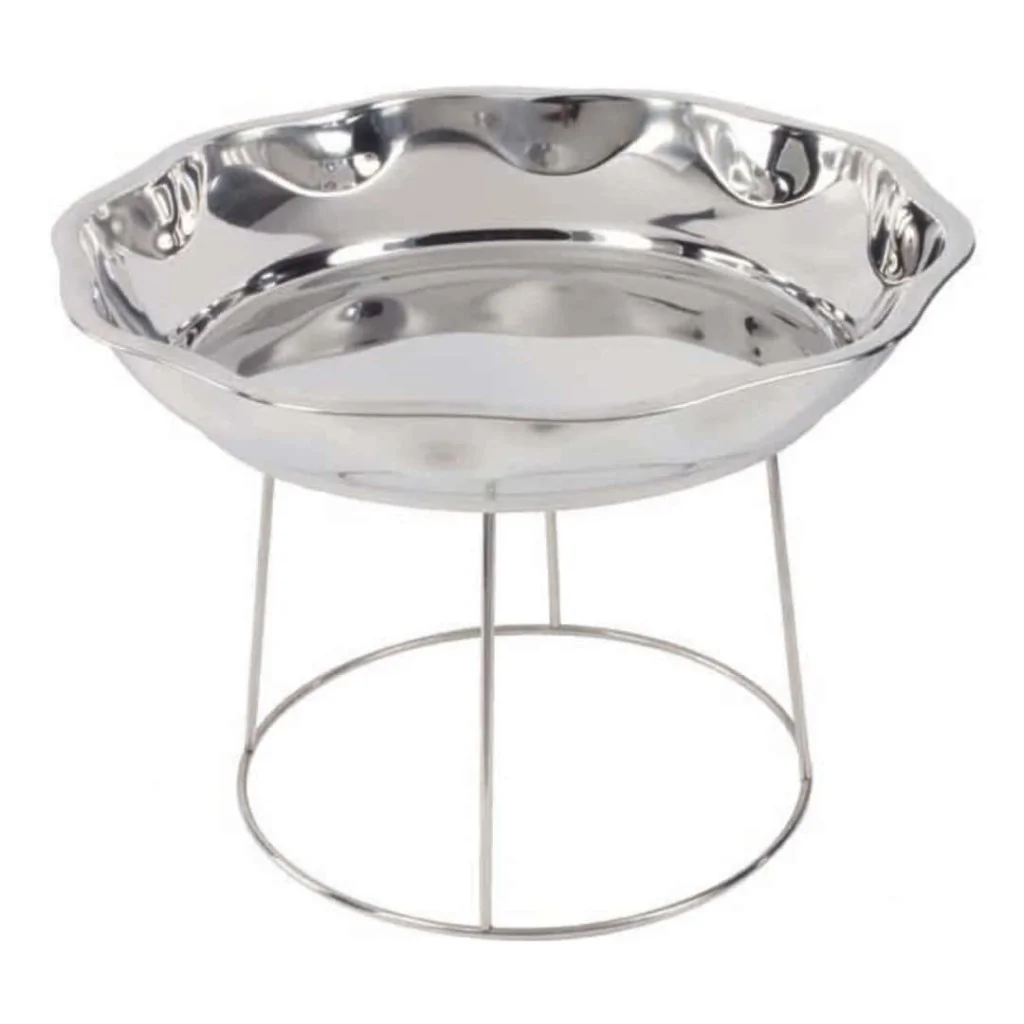 Vassoio Frutti di Mare Acciaio Inox Ø 32 cm ILSA