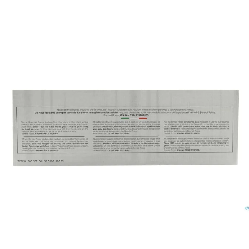 Bicchiere Bodega Maxi 51 cl Vetro Temperato - 12 Pz BORMIOLI