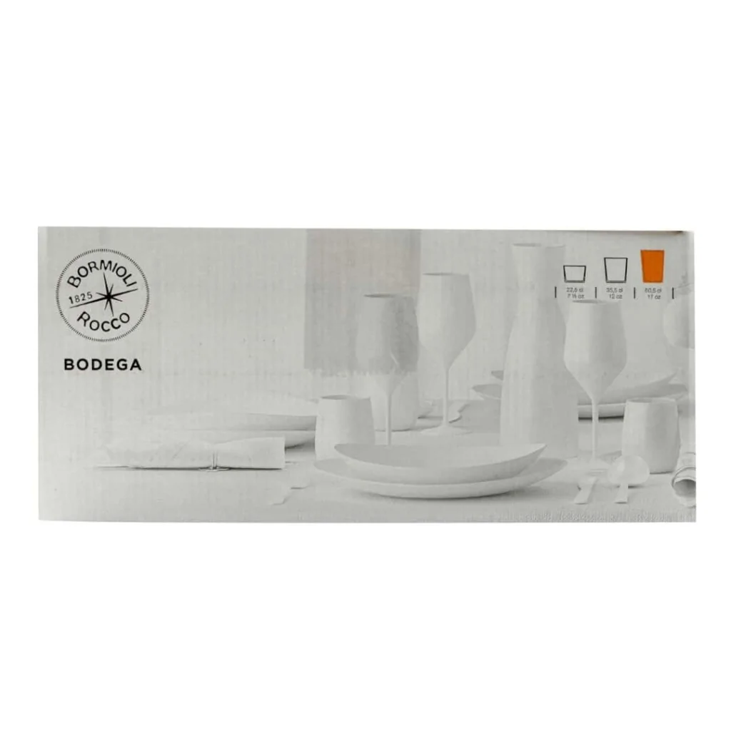 Bicchiere Bodega Maxi 51 cl Vetro Temperato - 12 Pz BORMIOLI