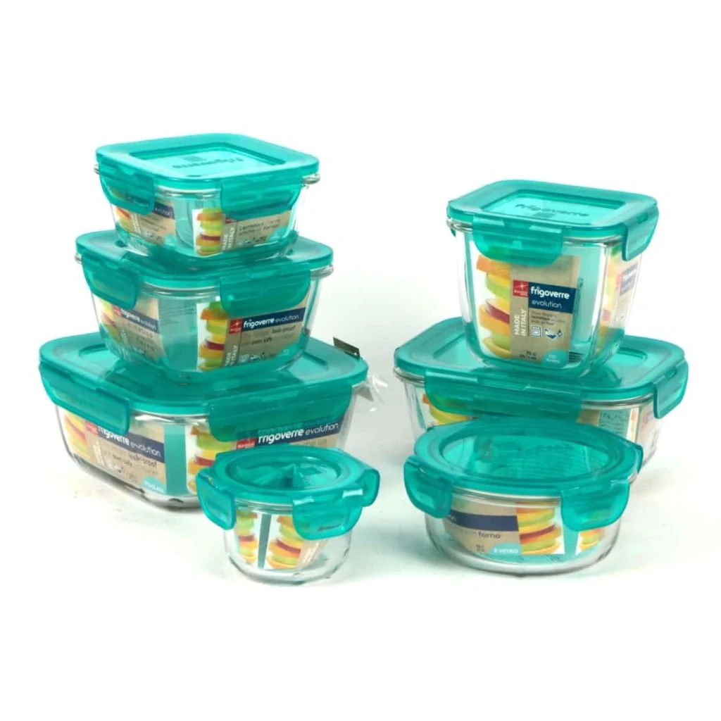 Coppetta Frigoverre Evolution 18x18 cm con Coperchio BORMIOLI