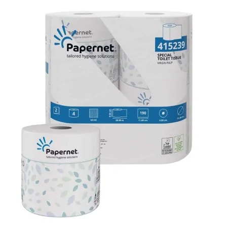 Carta Igienica 2 Veli 190 Strappi 96 Rotoli PAPERNET