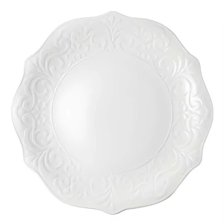 Piatto Piano Regina Bianco 32,5 cm 6 pz TABLETOP
