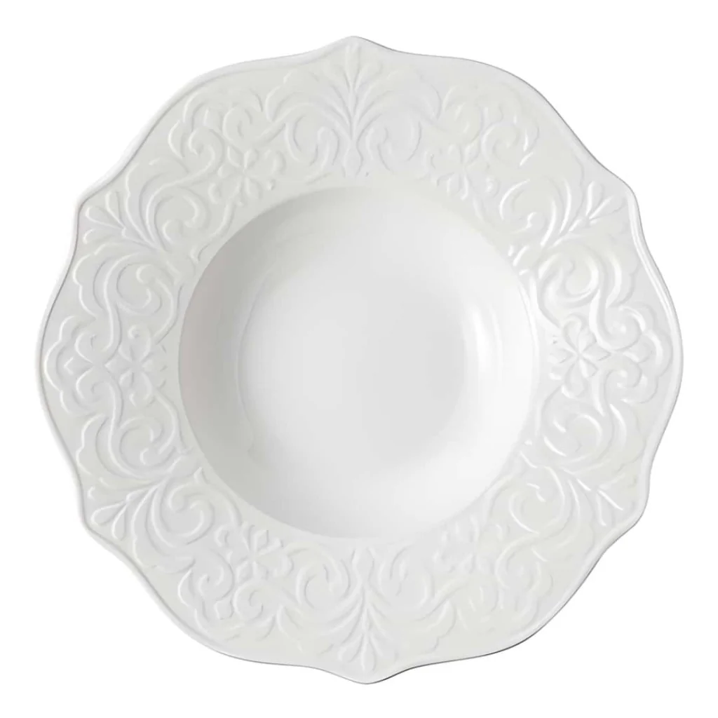 Pasta Bowl Regina Bianco 27 cm 6 pz TABLETOP