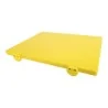 Tagliere HACCP Polietilene Giallo con Fermi 50x35 cm EUROCEPPI