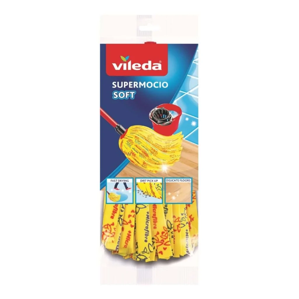 Ricambio Mop Vileda Supermocio Soft Microfibra DT