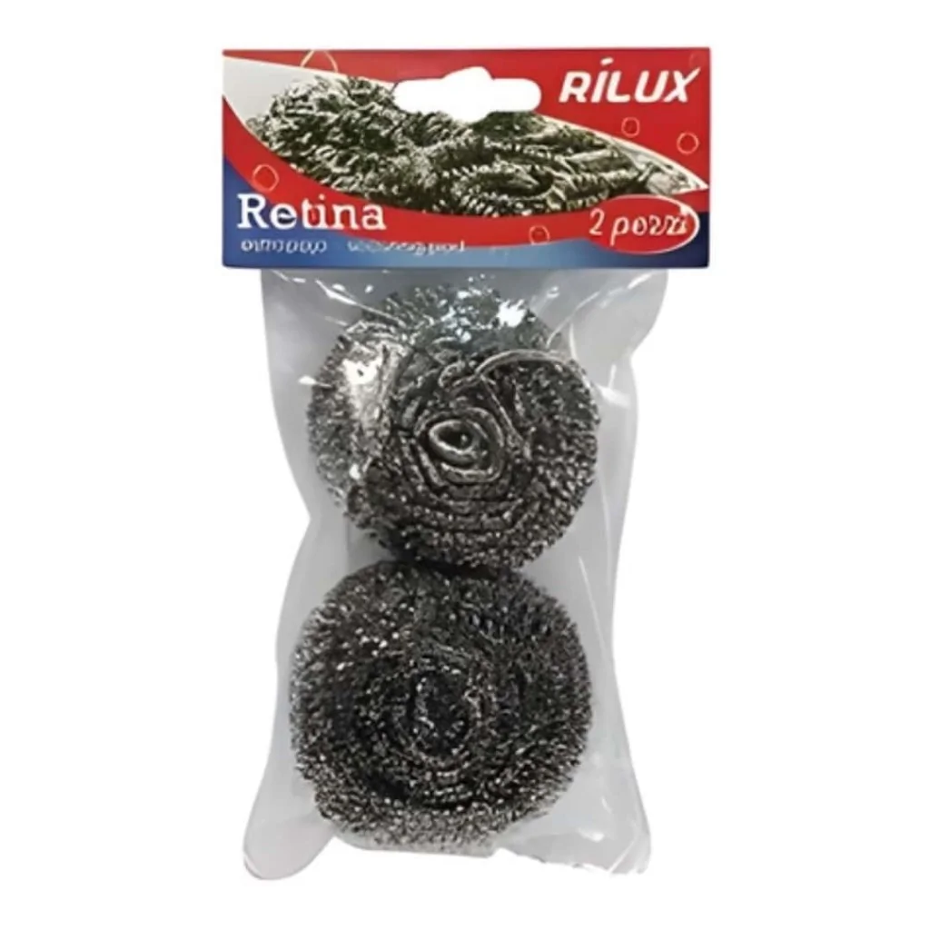 Retina Piatti Spirale Acciaio Inox 2 pz DT