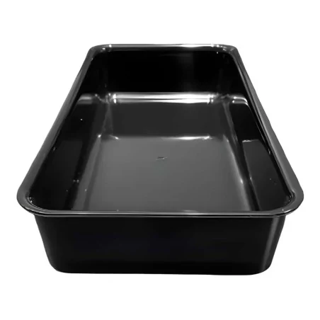 Vassoio Vetrina Gastronomia Metacrilato Nero H 8,5 cm MOBIL