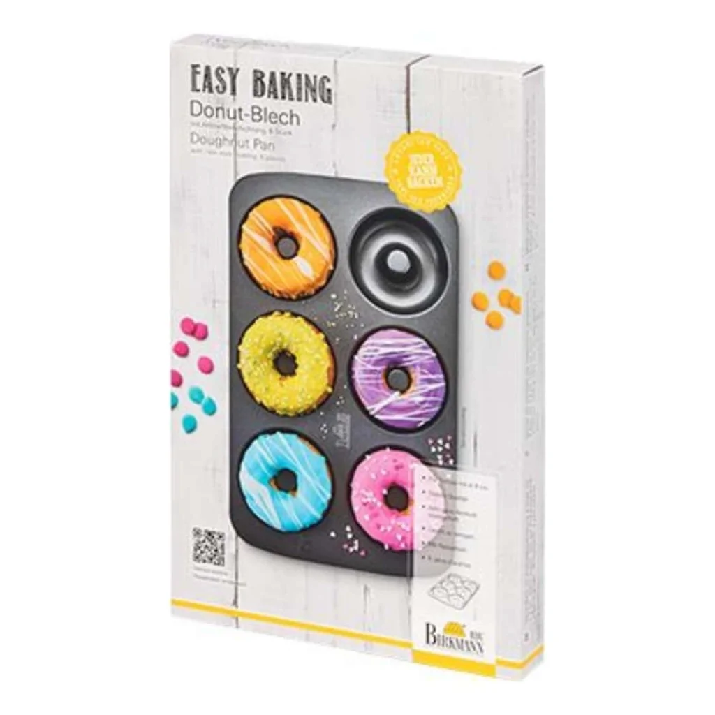 Teglia 6 Mini Donut Antiaderente 9 cm SCHONHUBER