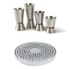 Tappetino Sgocciolatore Tondo Bar Acciaio Inox 15 cm THE BARS