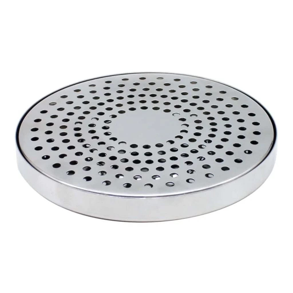 Tappetino Sgocciolatore Tondo Bar Acciaio Inox 15 cm THE BARS