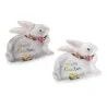 Piatto Decorativo Coniglio Pasqua Ceramica 23 cm ART FROM ITALY