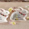 Piatto Decorativo Coniglio Pasqua Ceramica 23 cm ART FROM ITALY