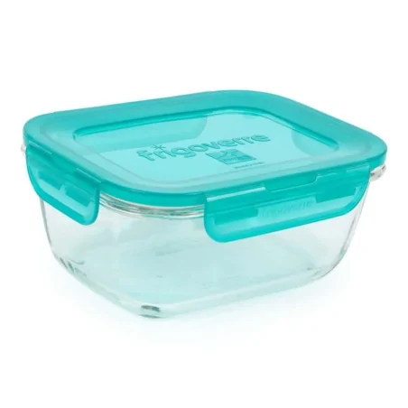 Contenitore Vetro Frigoverre Rettangolare Coperchio 18x14 cm