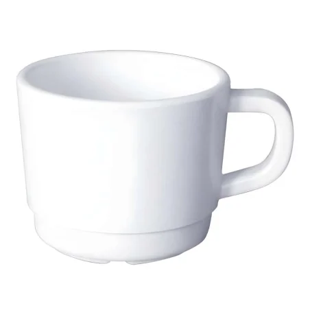 Tazza Impilabile Fortune Melamina Bianca 22 cl MEDRI