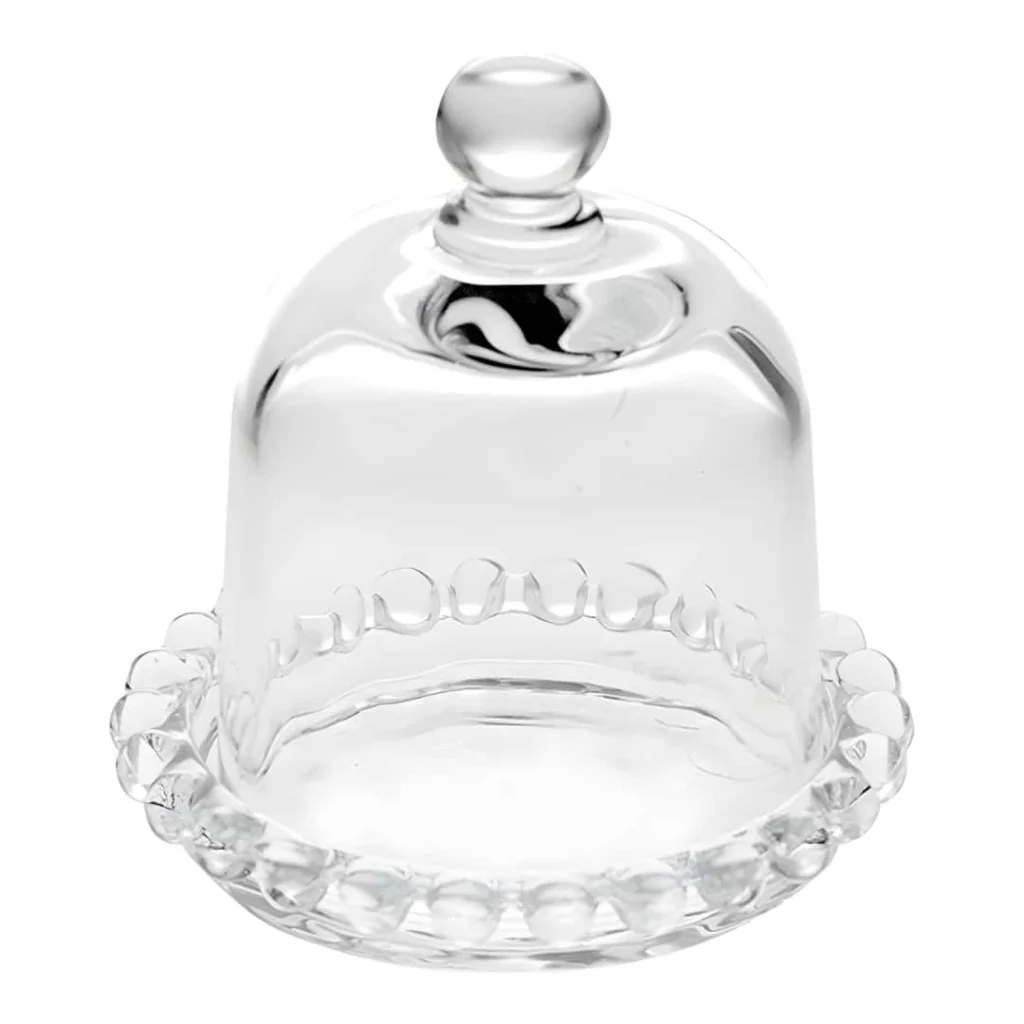 Cupola Campana Vetro con Piatto 9,5 cm MORINI