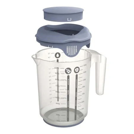 Bricco Graduato per Impastare Fresh Azzurro 1,5 L ROTHO