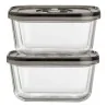 Contenitori Sottovuoto Vetro VacuBoxx Eco-Duo S 2 Pz 500 ml