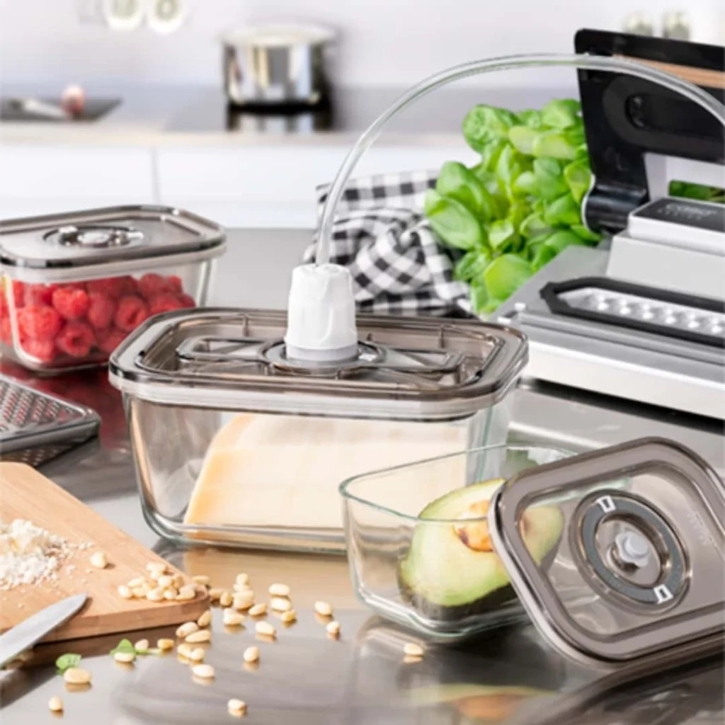 Contenitori Sottovuoto Vetro VacuBoxx Eco-Duo S 2 Pz 500 ml