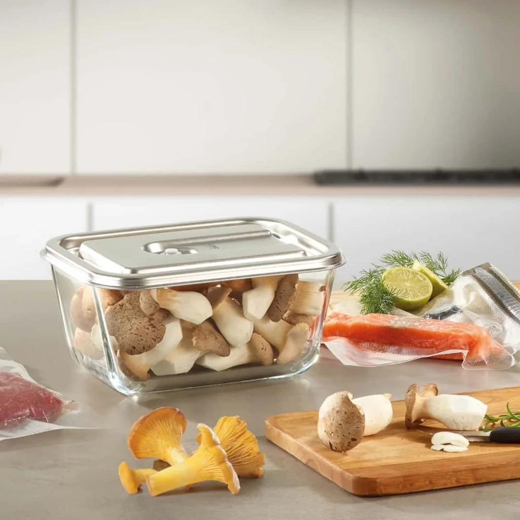 Contenitore Sottovuoto Coperchio Inox VacuBoxx XL 2600 ml CASO