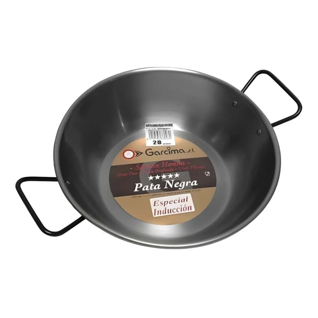 Paella Valenciana in Ferro Spazzolato Pata Negra 32 cm ILSA