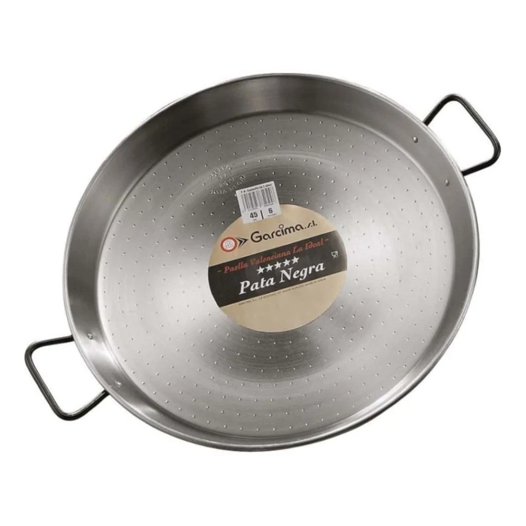 Paella Valenciana in Ferro Spazzolato Pata Negra 45 cm ILSA