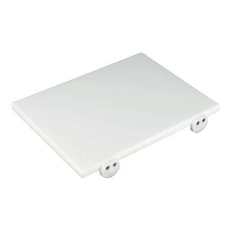 Tagliere in Polietilene con Fermi 40x30 cm Bianco EUROCEPPI