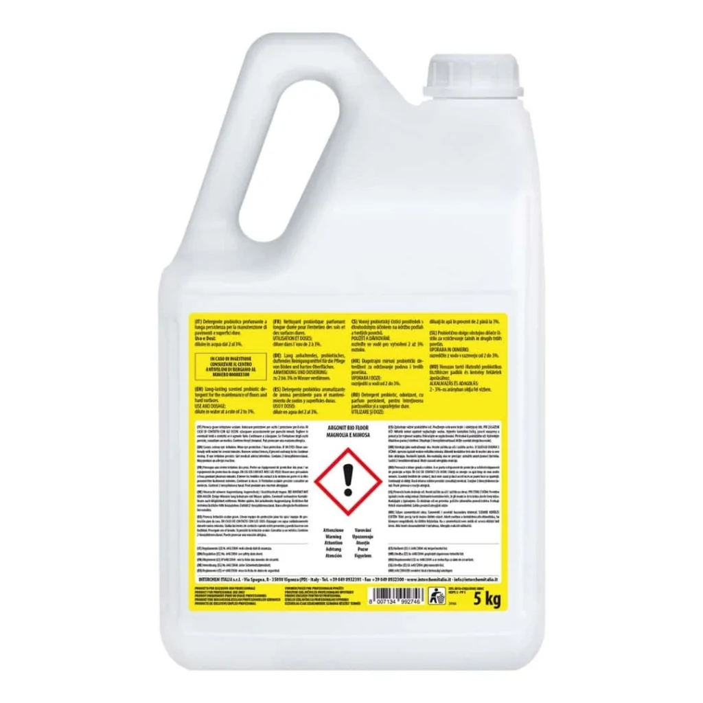 Argonit Bio Floor Detergente Probiotico Pavimenti Magnolia e