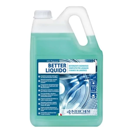 Detersivo Lavatrice Enzimatico Better Liquido 5 kg INTERCHEM
