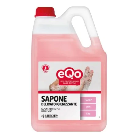 Sapone Mani Viso Delicato Igienizzante Eqo 5 kg INTERCHEM
