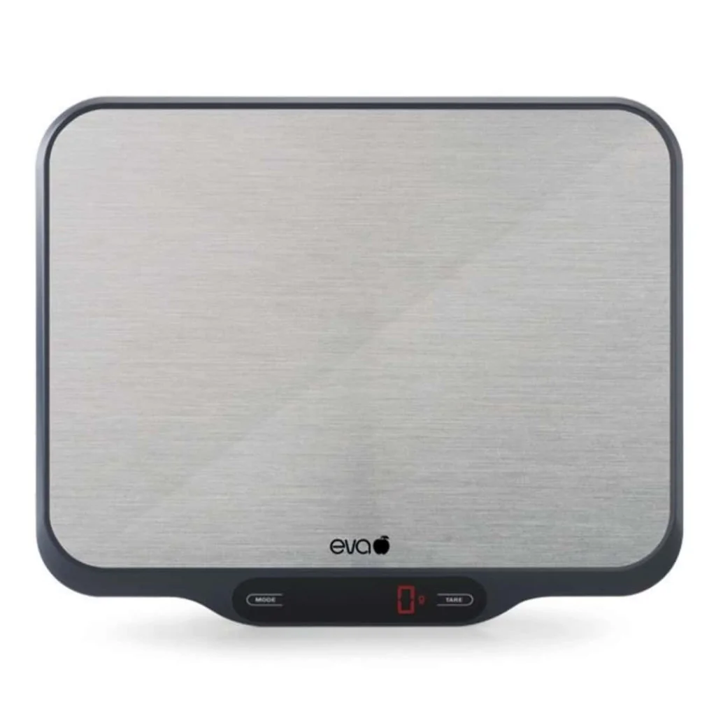 Bilancia Cucina Digitale Inox LED 15 kg 1 g EVA COLLECTION