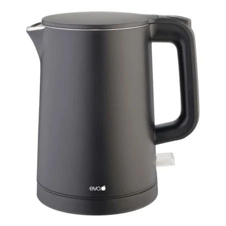 Bollitore Acciaio Inox Nero 0,8 lt 1200 W EVA COLLECTION