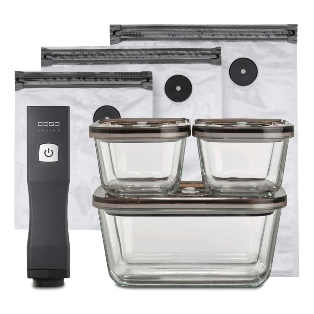 Set Sottovuoto Cordless One Touch Eco VacuBoxx CASO DESIGN