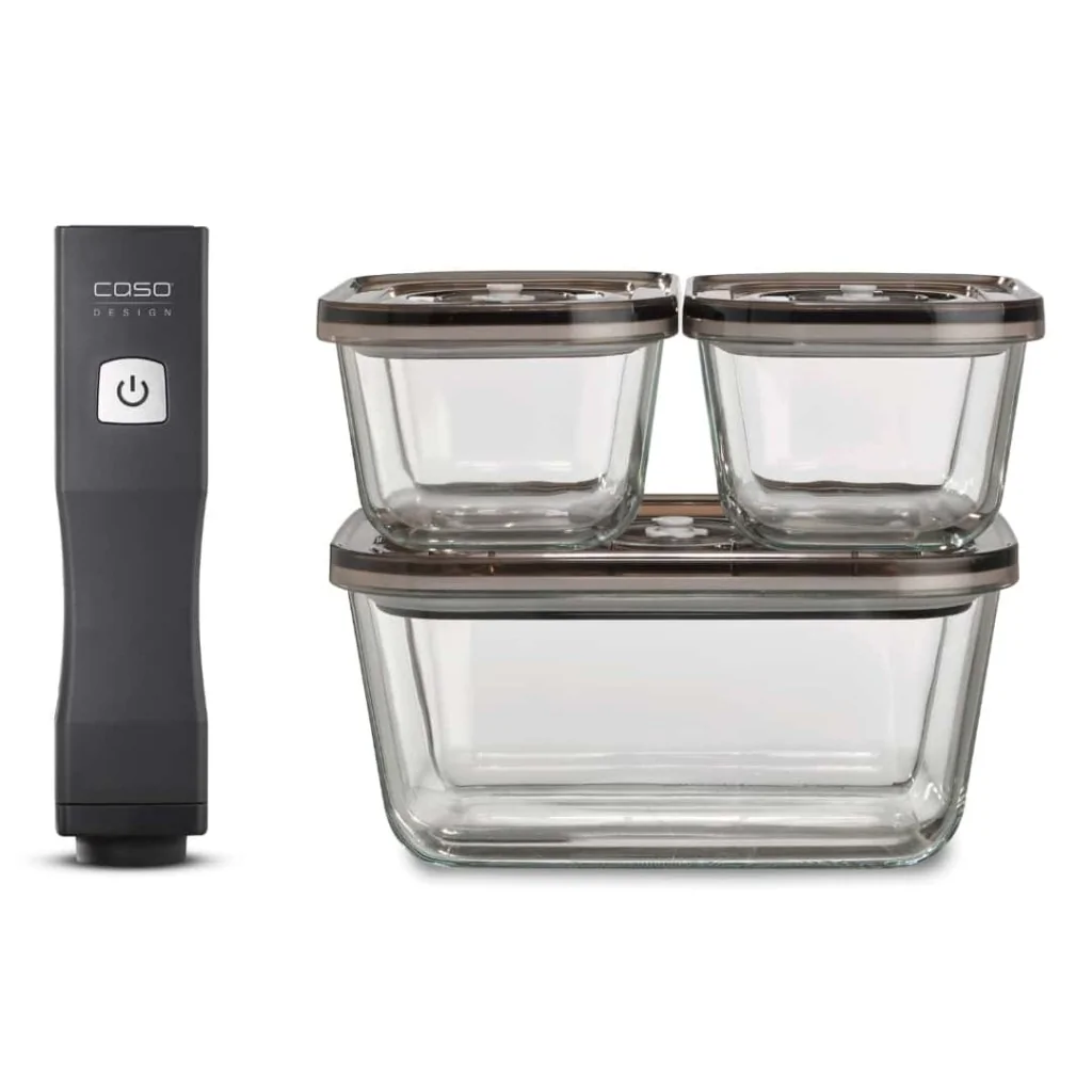Set Sottovuoto Cordless One Touch Eco VacuBoxx CASO DESIGN