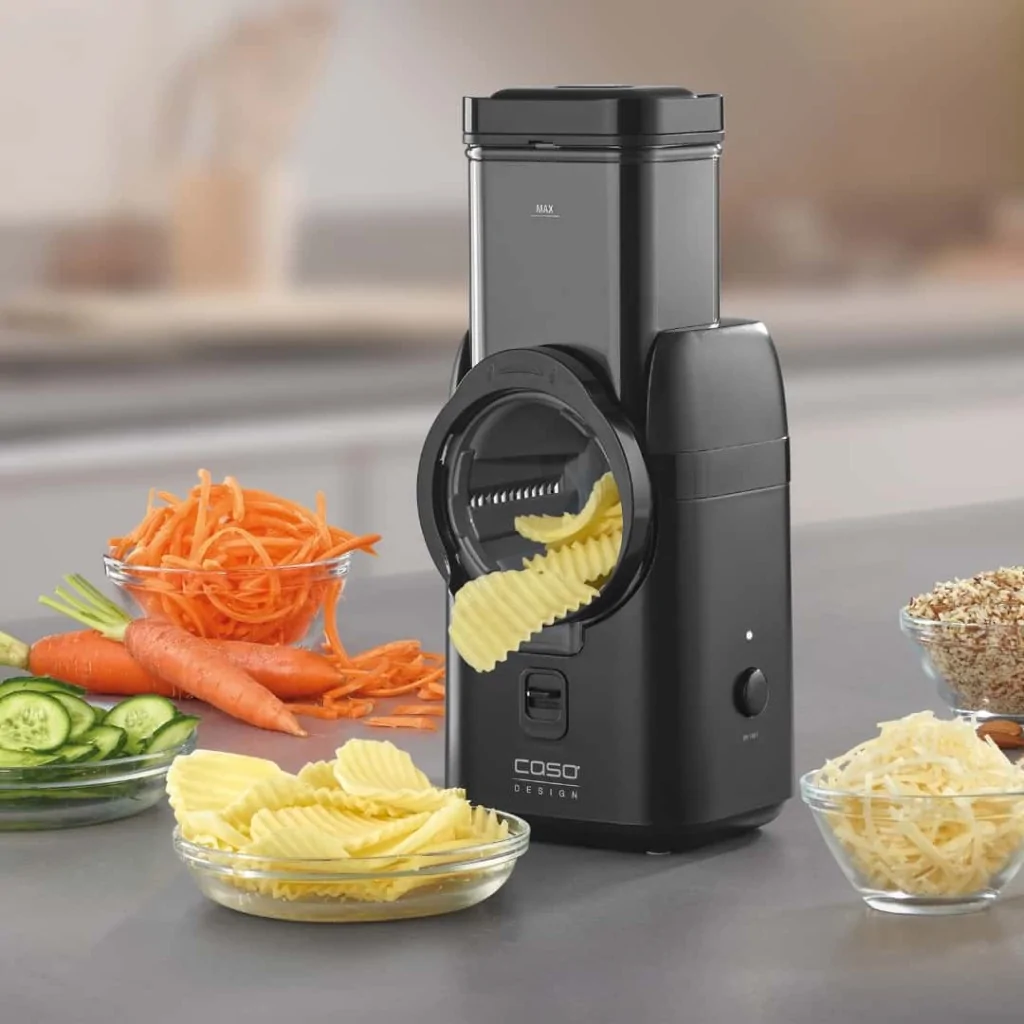 Affettatrice Grattugia Multislicer 5 in 1 80 W CASO DESIGN