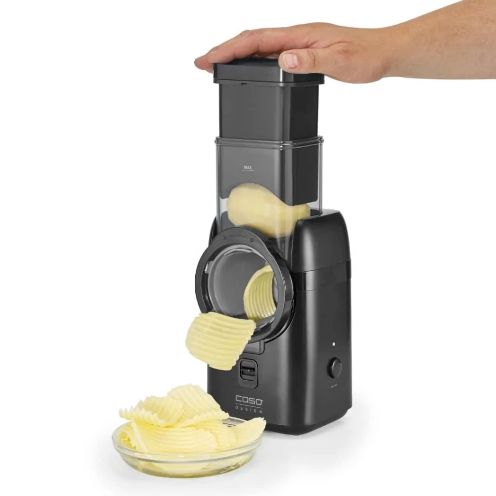 Affettatrice Grattugia Multislicer 5 in 1 80 W CASO DESIGN