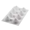 Stampo Silicone Goccia Goutte55 8 Cavità 55 ml SILIKOMART