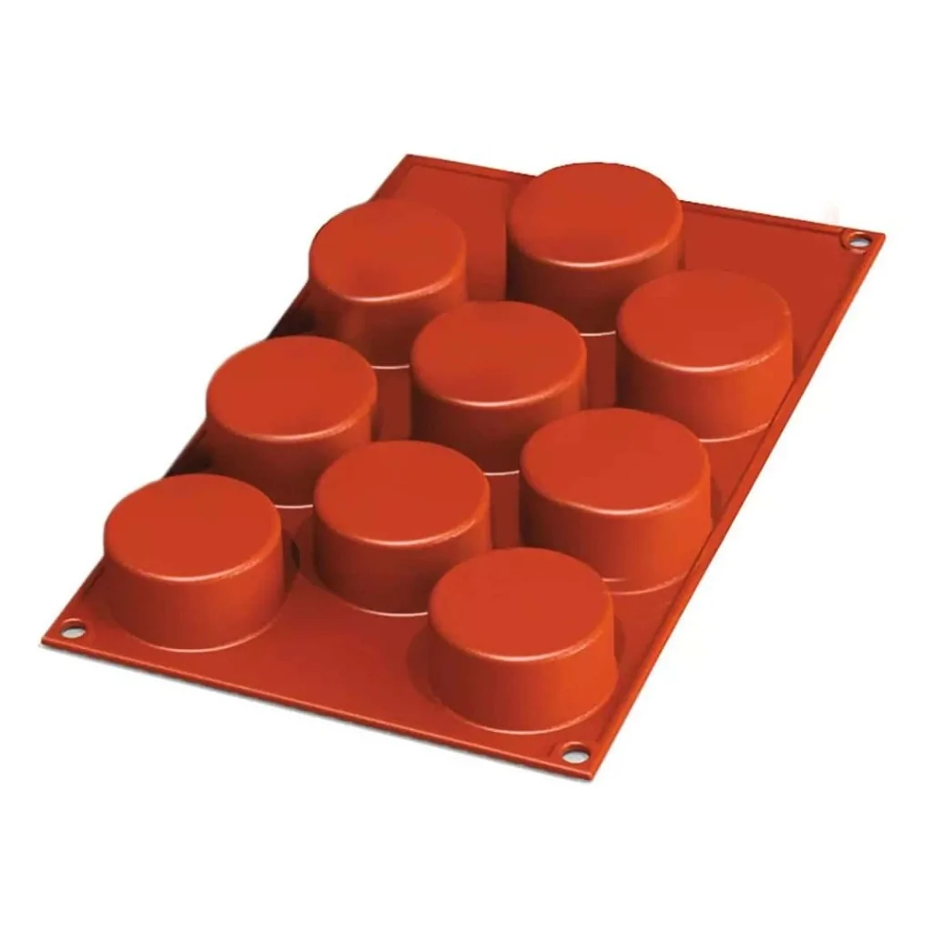 Stampo Silicone Cylinders Monoporzioni 11 Cavità SILIKOMART