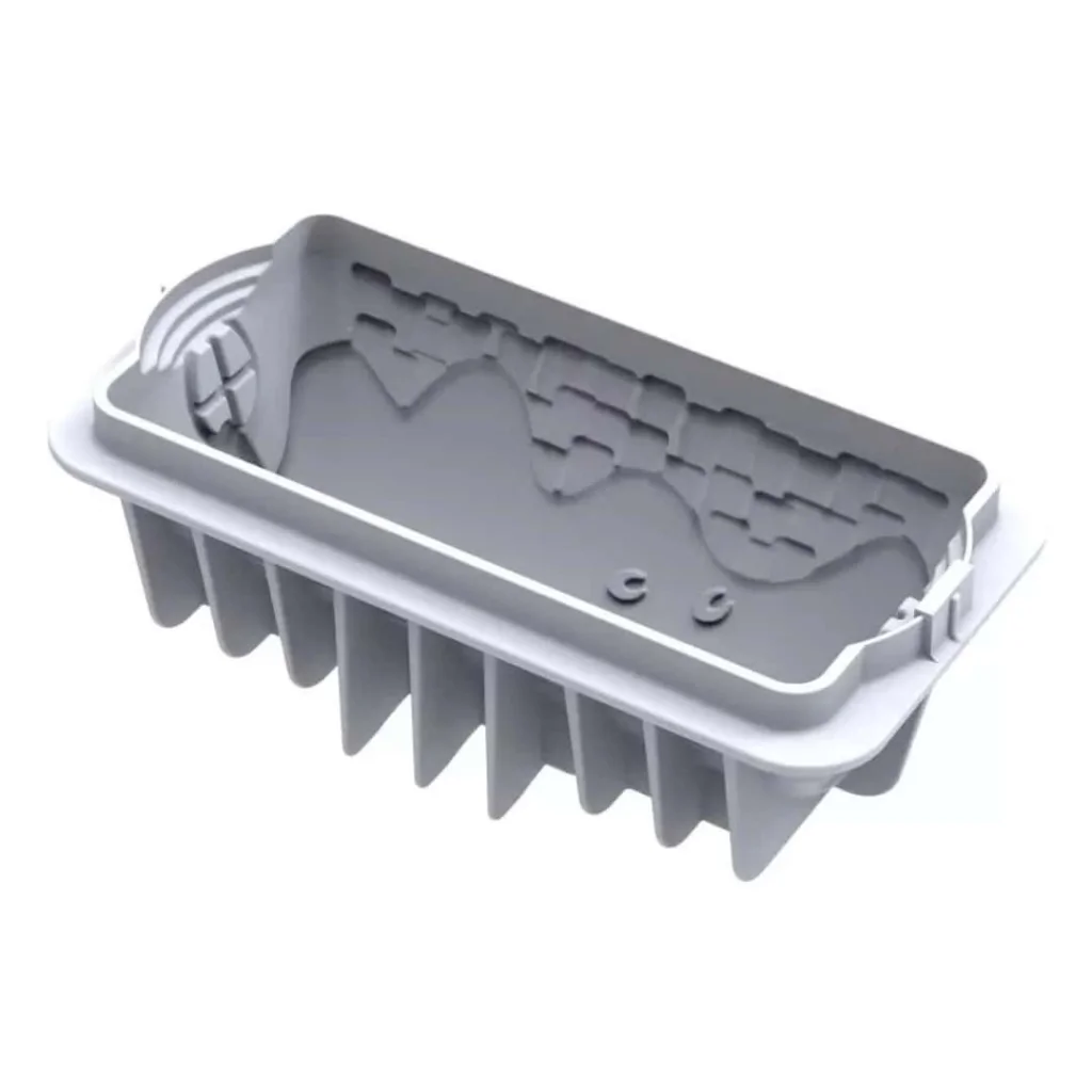 Stampo Silicone Tronchetto Winter Cottage 1100 ml SILIKOMART