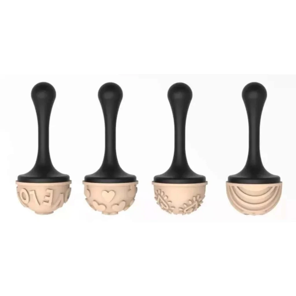 Kit Stampo Praline Semisfera 24 Cavità + 4 Timbri SILIKOMART