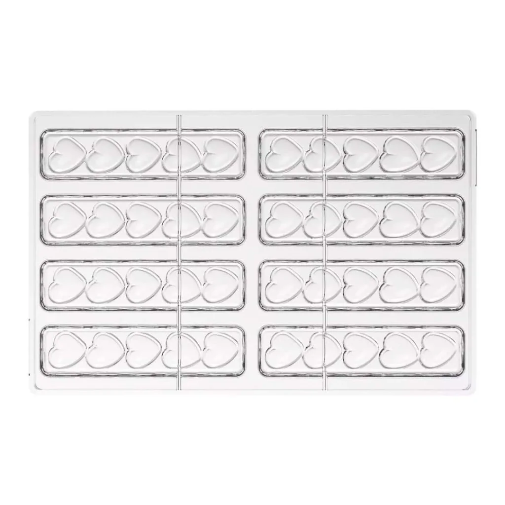 Stampo Tritan Barrette Cioccolato Tesoro 8 Cavità SILIKOMART