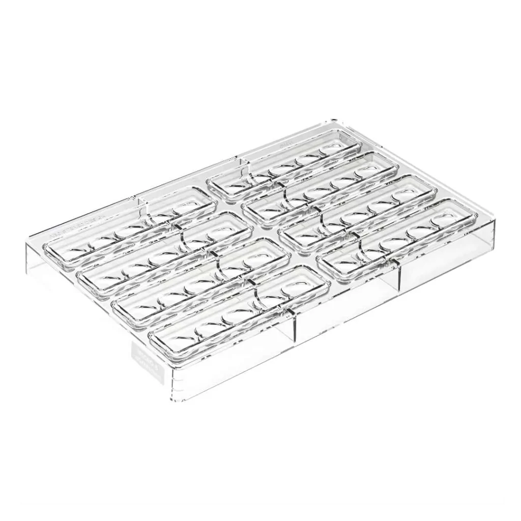 Stampo Tritan Barrette Cioccolato Tesoro 8 Cavità SILIKOMART