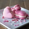Tappeto Silicone Macaron Cuore Heart Macarons SILIKOMART