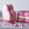 Tappeto Silicone Macaron Cuore Heart Macarons SILIKOMART