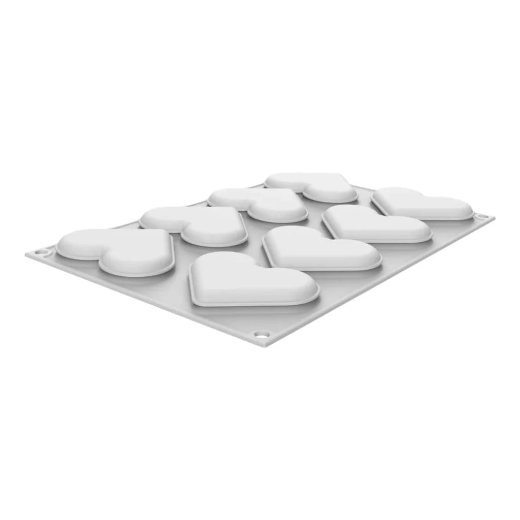 Stampo Silicone Cuore Level Hearts + Tagliapasta SILIKOMART
